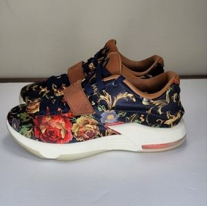 Nike KD EXT QS Floral Men’s Used Og All 726438-400 Snesker Shoes Size 7